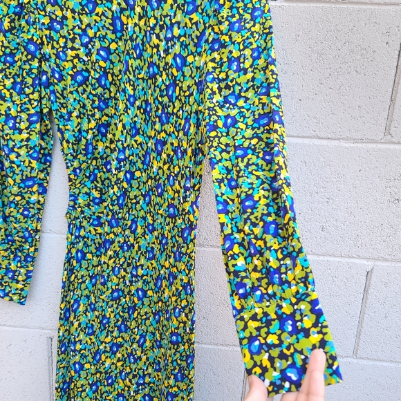 Rails | Carmel Cutout Long Sleeve Dress in Abstract Garden Size XS - Picture 6 of 12